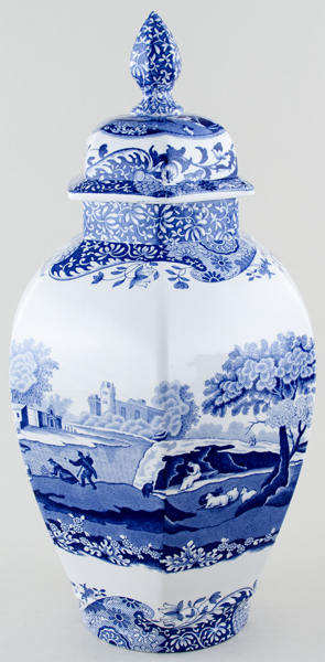 Vase with cover large c1988
